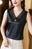 Top de tirantes con base blanca de acetato para mujer, Ropa exterior de verano, Tallas grandes, Estilo de nicho, Se puede usar como un traje pequeño o como un top de camisola de encaje