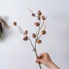 Flores de Granada Artificiales de 11 Cabezas de Xingwu, Plantas Verdes al por Mayor, Manualidades para Decoración de Bodas, Flores Falsas Estilo Ins