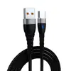Cable de Datos Tipo C Trenzado de Carga Súper Rápida de 120W Adecuado para Huawei Vivoppo Honor Cable de Carga para Teléfono Móvil de Coche