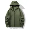 Jaqueta Softshell Impermeável à Prova de Vento para Exterior Feminina Primavera Outono para Exterior Masculina Camada Única Roupa de Montanhismo para Exterior Jaqueta de Casal
