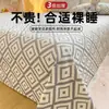 Juego de tres piezas de alfombrilla refrescante de tela de algodón gruesa natural para verano, sábana de cama de algodón y lino para cama doble, sábana de cama para dormitorio de estudiante