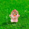 Luminoso Fly Chick Duck Micro Paisagem Paisagismo Ornamentos DIY Ornamentos Resina Pequenos Acessórios Papelaria Presente Ornamentos