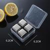 Cubitos de hielo de acero inoxidable 304 de Amazon para whisky, vino, cerveza, Sprite, hielo congelado, suministros para barra