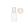 Em estoque frasco de loção spray PET 60ml, frasco reutilizável para tônico, essência, com cabeça de bomba de pressão, frasco de água cosmética vazio