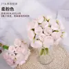 Flor artificial transfronteriza 27 peonías manojo rafia atado camelia rosa estilo ins fábrica de flores simulación productos anuales