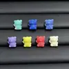 Accesorios para Niños Cuentas de Resina de Forma de Oso de Colores Accesorios para Pulseras, Collares, Llaveros DIY Venta al por Mayor