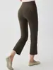 Pantalones de Yoga de Modelo Nuevo 2026 con Acampanado y Levanta Glúteos para Mujer, Pantalones Deportivos Ajustados para Correr de Primavera y Otoño para Mujeres Menudas, Pantalones de Fitness