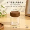 Frasco de Vidrio Rosca de Madera de Acacia de Alto Borosilicato para Cocina, Té, Bocadillos y Comida de Bebé, Personalizable con tu Propio Diseño, en Stock