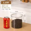 Frasco de Almacenamiento de Cáscara de Mandarina de Gran Capacidad, Contenedor Sellado de Grado Alimenticio, Contenedor para Mascotas, Lata para Té, Botella Vacía para Almacenamiento y Organización