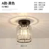 Zhongshan Lámparas de Techo Dormitorio Cristal Vestíbulo Entrada Luz Interior Balcón Comedor Pasillo Estilo Vintage