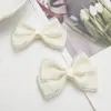 Tecido de renda com laço, faça você mesmo, grampo de cabelo, capa de celular, bolsa, sapato, meias, acessórios de vestuário, tecido verde dopamina