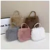 Bolsa Fofa de Nicho Super Popular para Mulheres Outono e Inverno 2025 Nova Tendência Venda Quente Bolsa Transversal Bolsa de Mão Bolsa de Balde Peluda