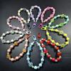 Nova Cor Pulseira Lanyard de Contas DIY Lanyard Chaveiro Pingente de Bolsa Lanyard Pingente para Capa de Celular