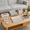 Caixa de Lenços Personalizada de Fábrica para Hotel, Caixa de Escova de Dentes de Resina para Hotel, Caixa de Armazenamento de Consumíveis, Bandeja Dedicada para Quarto de Hotel
