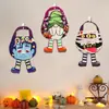 Bolsa de Dulces de Regalo de Halloween Nueva Transfronteriza para Niños, Bolsa de Tote Creativa con Estampado de Calabaza de Dibujos Animados y Gnomo, Tela No Tejida