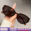 Nuevas Gafas de Sol de Moda Famosas en Internet para Protección Solar con Lentes de Nylon, Sensación de Alta Gama, Protección UV, Efecto Adelgazante del Rostro, Gafas de Sol Elegantes