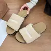 Moda 2026 Nuevos Zapatos Birkenstock Otoño/Invierno Versátiles Pantuflas de Deslizamiento Pantuflas Planas de Piel Súper Populares para Mujer para Uso en Exteriores