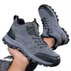 Venta al por mayor de zapatos casuales para hombre, zapatos de senderismo al aire libre para las cuatro estaciones, antideslizantes, resistentes al desgaste, cómodos y transpirables, zapatos de senderismo al aire libre para campo traviesa