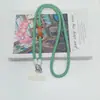 Ins correa tejida para teléfono con dopamina, correa de cuerda colorida, llavero, bolsa para cámara ccd con bandolera, venta al por mayor, personalizado