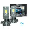 Faróis de LED de Tubo de Cobre de Alta Potência para Carros, Dissipação de Calor 9005H1H7H11 Luzes de Carro, Modificação de Farol, Transfronteiriço