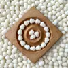 Cuentas Sueltas de Raíz de Bodhi con Patrón de Flores Rosas, Calabazas Pequeñas Talladas, Cuentas Semi-Terminadas, Accesorios para Joyería DIY, Cuentas de Oración Budista al por Mayor