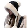 Chapéu Feminino Inverno Estilo Coreano Chapéu Mongol Pelúcia Esqui Ao Ar Livre À Prova de Vento Proteção de Ouvido Lei Feng Chapéu Feminino Nordeste Quente Chapéu