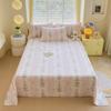 Venta al por mayor de fábrica Sábanas Nuevas de Algodón Estampado para Cama Individual Sábanas de Algodón Puro para Niños para Cama Individual Sábanas para Dormitorio de Estudiantes
