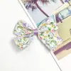 Tela Floral Fresca Encaje Esquina Lazos Semi-Terminados DIY Accesorios para el Cabello Funda de Teléfono Bolso Zapato Sombrero Accesorios Materiales