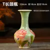 Jingdezhen Jarrón Pintura al Óleo Hecho a Mano Flor Seca Decoración del Hogar Decoración de Mueble de TV Decoración de Armario de Vino Mueble de TV Flor de Cerámica