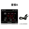 Relógio Eletrônico Criativo Luminoso de Tomada Relógio Digital de Mesa com Calendário Perpétuo Despertador Relógio de Lareira Relógio de Parede Calendário Relógio Digital