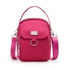 Bolsa pequena versátil nova tendência moda cor doce bolsa de ombro transversal estilo coreano simples de alta qualidade bolsa para celular para mulheres