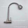Grifo de pared de acero inoxidable de 4 puntos, grifo de tubo universal giratorio de 360 grados, grifo horizontal de apertura rápida