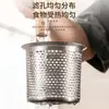 Colador para olla caliente de acero inoxidable 304 con gancho colador cuchara para olla caliente picante pantalla de filtro tamiz para harina colador para freír