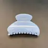 Pinza Grande Versátil Estilo Coreano Blanco Leche Flor de Huevo Pinza de Garra Dulce Temperamento Pinza de Tiburón Simple Pinza para el Cabello