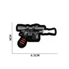 Patch de Velcro de PVC 3D Patch de Arma Versão Q Insígnia Tática de Moral Borracha Patch para Acessórios de Bolsa ao Ar Livre Transfronteiriço em Estoque