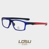 Armazón de gafas deportivas TR90 al por mayor exportación unisex ultraligero armazón de gafas TR pata de gafas ajustable transfronterizo 81283