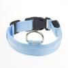Malla de alambre de cinta LED luminosa para collar de mascota Función de carga USB 7 colores y múltiples tamaños