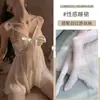 Meias de Seda Pretas Femininas Verão 0d Carne Casal Diversão Sexy Sexy Série Abstinência Meia-calça Peça Única Anti-puxões Seda