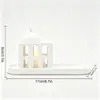 MM3D004-017 Ornamento de castiçal luminoso do Oriente Médio transfronteiriço, luz de velas em tons quentes, cria um ambiente atmosférico, decoração de mesa