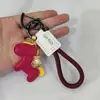 Colgante llavero de cuero Año del Caballo, un práctico regalo de Año Nuevo con temática de caballo zodiacal, un amuleto de la suerte y una correa para teléfono de aleación de zinc