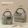 Bolsa de cosméticos portátil feminina multifuncional, bolsa de viagem portátil para armazenamento de cosméticos, bolsa de lavagem, grande capacidade, armazenamento à prova d'água