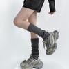 Calcetines Twist de Otoño e Invierno para Mujer con Dobladillo Vintage Tejidos de Montón Apilados Calcetines de Pantorrilla Cálidos Adelgazantes Cubrepiernas Color Sólido Combinan con Todo Cubrebotas