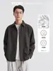 También Parada Otoño 2026 Camisa de Hombre Ligeramente Madura Resistente a las Arrugas Caída Camisa de Manga Larga Chaqueta Cardigan Italiana Camisa