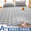 Colchón genuino Clase A para maternidad, protector de colchón transpirable antideslizante, protector para dormir sin ropa, juego de tres piezas para litera de dormitorio