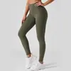 Pantalones de Yoga para Correr Juyitang Melocotón Cadera Elásticos Cintura Alta Abdominal Levantamiento de Cadera Sensación Desnuda Sin Marcas