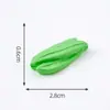 Simulación Verdura Luminosa Pimiento Berenjena Lechuga Casa de Muñecas Decoraciones DIY Accesorios Miniatura Pequeños Adornos