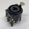 Fabricantes fornecem conector Canon de 10 pinos soquete de microfone conector de microfone XLR(CT) soquete de microfone fêmea