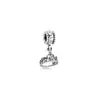 Plata de Ley S925 Panjia Dora Corona de Princesa Sombrero de Mickey Stellalou Serie Disney Cuentas Panjia para Manualidades