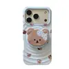 Oso Adorable con Lazo, Soporte Magnético para Funda de Teléfono Apple 18 Promax, Adecuado para 17 Pro, Succión Magnética Wave 16