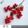 Sensación de Flor de Cerezo Salón de Bodas Flor de Cerezo Área de Bienvenida Arreglo Floral Flor Artificial Decoración de Arco para Salón de Bodas Flor de Simulación